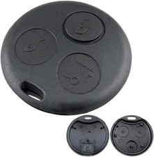 Guscio Chiave Smart 3 Tasti Ricambio Telecomando Auto per Smart Fortwo 450 Roads