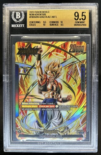 2024 Dragon Ball Super: New Adventure Gogeta Alt Art Leader #FB05-095 BGS 9.5