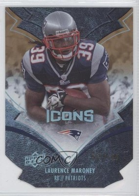 2008 Upper Deck Icons Silver Die-Cut 113/150 Laurence Maroney #60 0a1