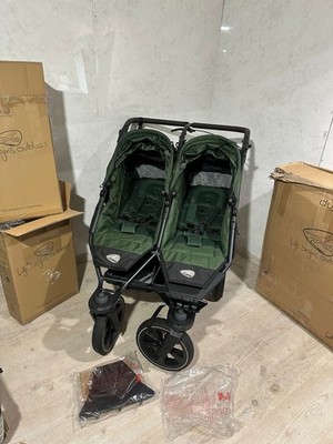 Tfk Duo 2 Oliv Zwillingswagen Geschwisterkinderwagen