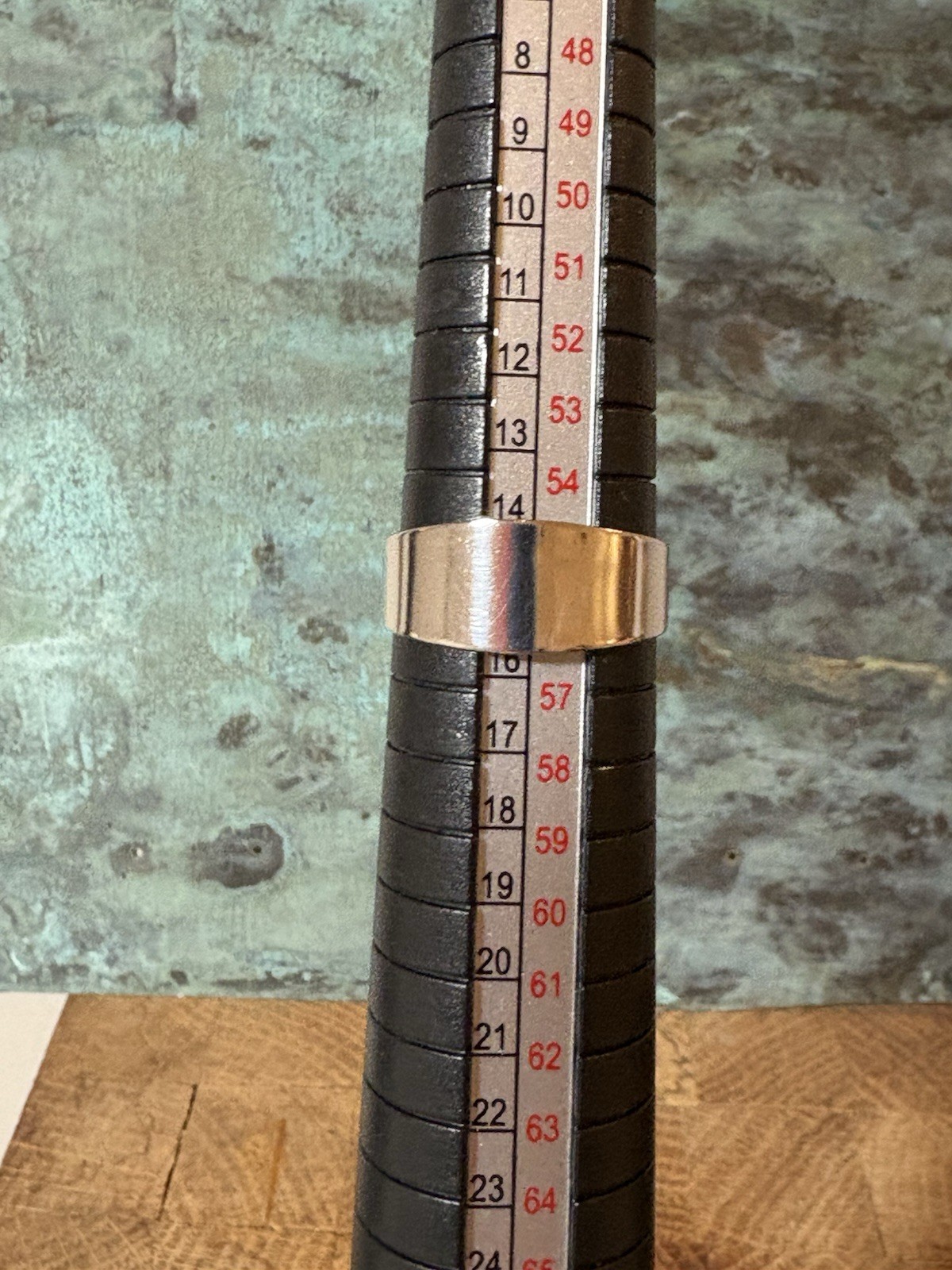 925 Sterling Silver Basic Band Expandable Ring Si… - image 6