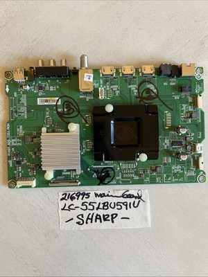Sharp OEM Main Board   Model LC-55LBU591U Part 216995