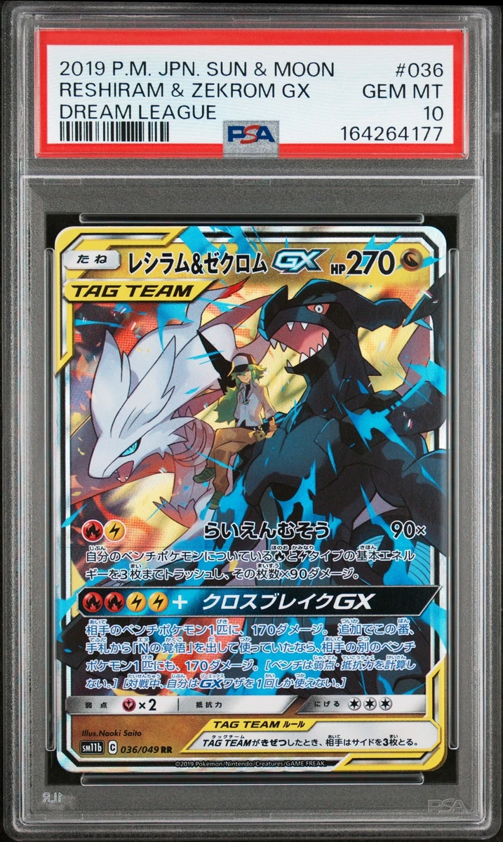 Zekrom Pokémon TCG Professional Sports Authenticator (PSA