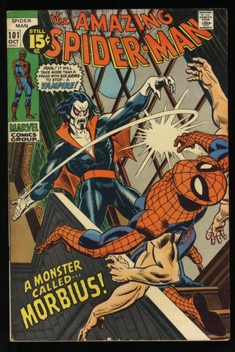 Amazing Spider-Man #101 FN 6.0 1st Full Appearance Morbius! Marvel 1971