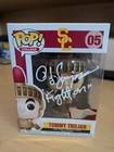 OJ Simpson Signed Autographed Tommy Trojan USC Funko Pop Fight On Beckett COA