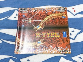 R-Type 1 2 Complete Set PC Engine PCE TurboGrafx-16 HuCARD Hudson Japan Rare JP