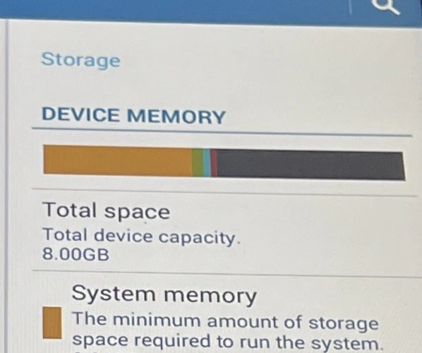 Samsung Galaxy Tab 4, SM-T230NU, 8 GB, solo Wi-Fi, Android, Tablet, Gris, 👀 Información Foto 3 de 4