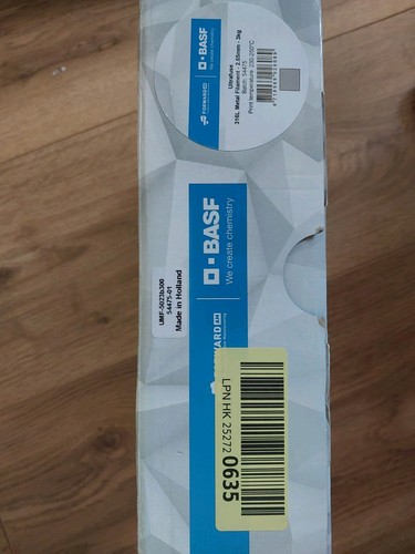 Basf Ultrafuse FILAMENT 316L Metal Filament 2.85 3kg - 第 1/5 張圖片