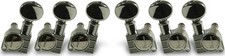 Kluson 3 Per Side Revolution Series D-Mount Mini Tuning Machines Chrome