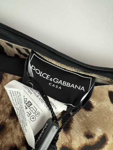 Dolce and Gabbana Silk Twill Cushion Small/ Pillow Leopard print - 第 11/12 張圖片