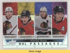 2021-22 Upper Deck Series 2 NHL Passages Patrick Kane #PA-5 READ