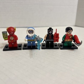 LEGO DC Mighty Micros Flash vs Captain Cold 76063 & Robin vs Bane 76062 Complete
