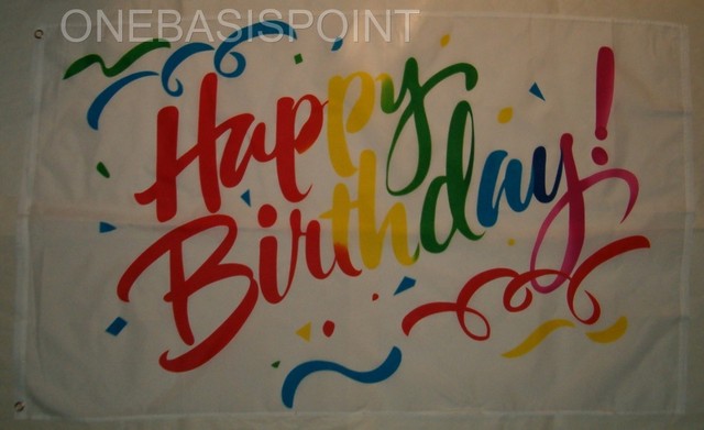 3x5 ft HAPPY BIRTHDAY Flag NEW 3 x 5 PARTY Banner Sign
