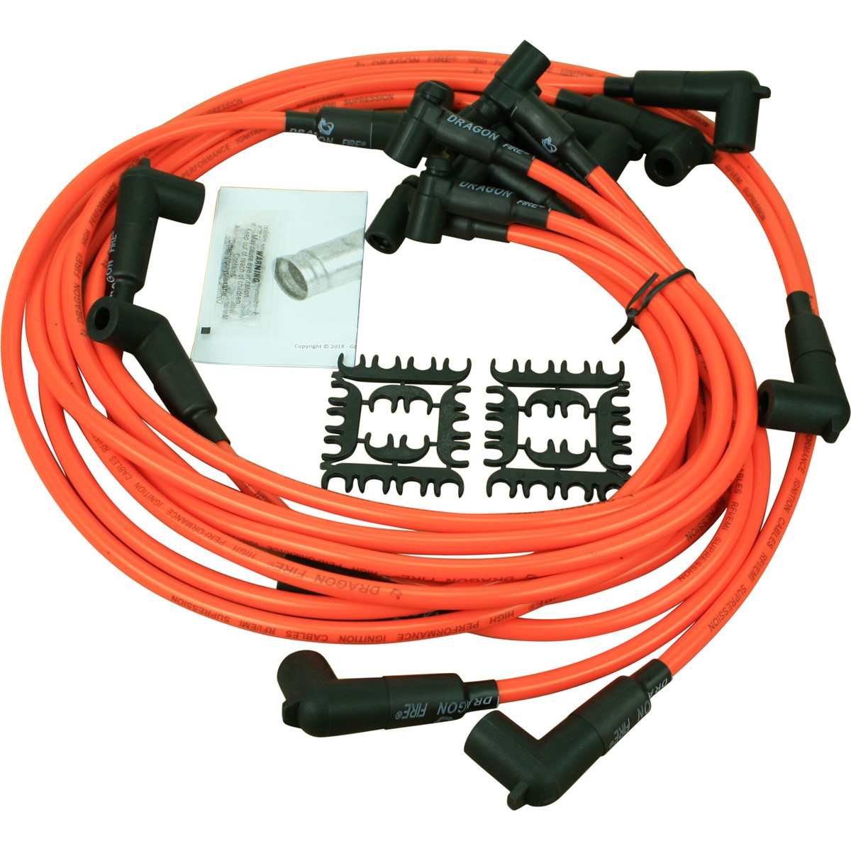 Dragon Fire Low Plug Wire Set For 1959-1972 Dodge Mopar Chrysler