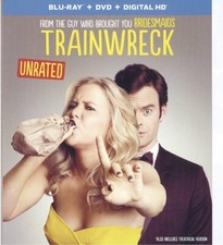 No Disc No Case ORIGINAL COVER ART Trainwreck 2015 UR Bluray Cover Amy Schumer