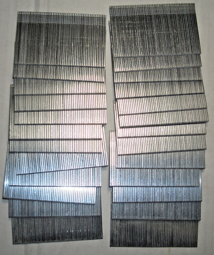 MEITE 16GA GALVANIZED FINISH NAILS STRAIGHT T50 2" QTY:1250 HALF BOX - Afbeelding 4 van 4