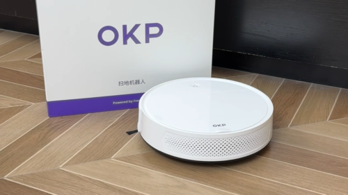 OKP Robot Aspirapolvere con Mop WiFi/App/Alexa K5 Pro Automatic Recharge - Video 1 di 1