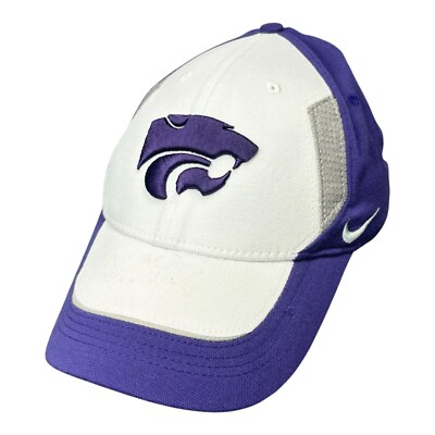 Kansas State Wildcats Nike Team Embroidered Swoosh Dri-Fit Adjustable Hat NCAA