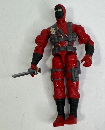 Shadow Strike Hasbro GI Joe V1 Cobra Ninja 3.75 inch Ninja Battles Set 2005
