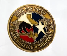 Naval School of Health Sciences NSHS San Diego Ft. Sam Houston Sheppard AFB Coin