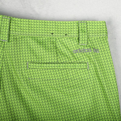 Adidas Golfhose Herren 34 grün leichte Stretch Performance Hose W34 L34