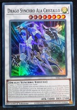 DRAGO SYNCHRO ALA CRISTALLO Super Rara in Italiano  RA02-IT029 YUGIOH