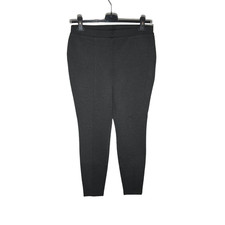 Chicos Size 1 US 8 So Slimming Helene Legging Pant Charcoal Heather Pull On NEW