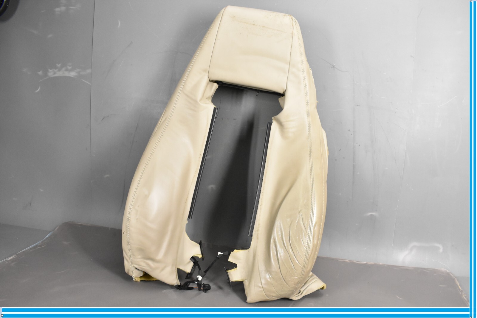 03-10 Bentley Continental Rear Left Upper Seat Cushion Back Oem
