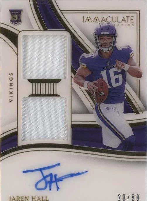 2023 Panini Immaculate Collection Jaren Hall #SP-JHA