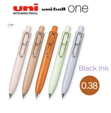 Uni-ball One P-series Gel Black Ink Ballpoint Pen 0.38mm 5 types select