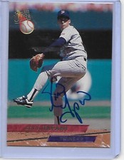 Baseball Card IP auto KEVIN TAPANI Minnesota Twins 1993 Fleer Ultra