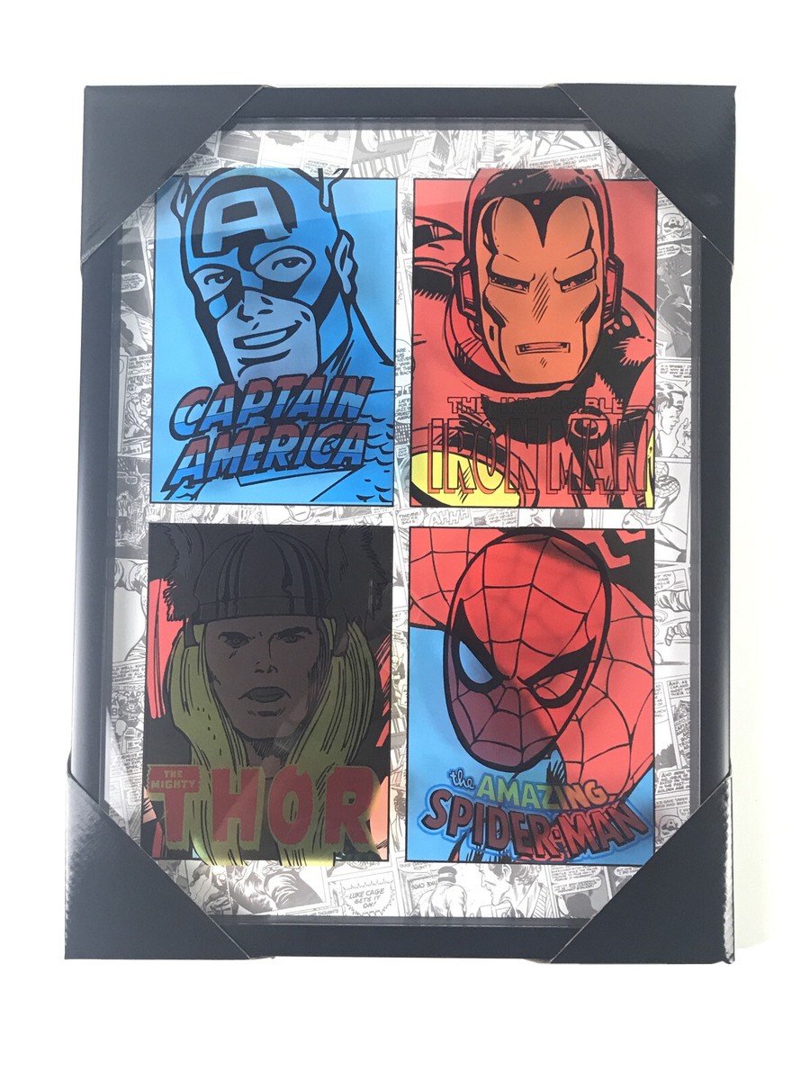 MARVEL Comics AVENGERS Printed 3-D Comic Cover 15