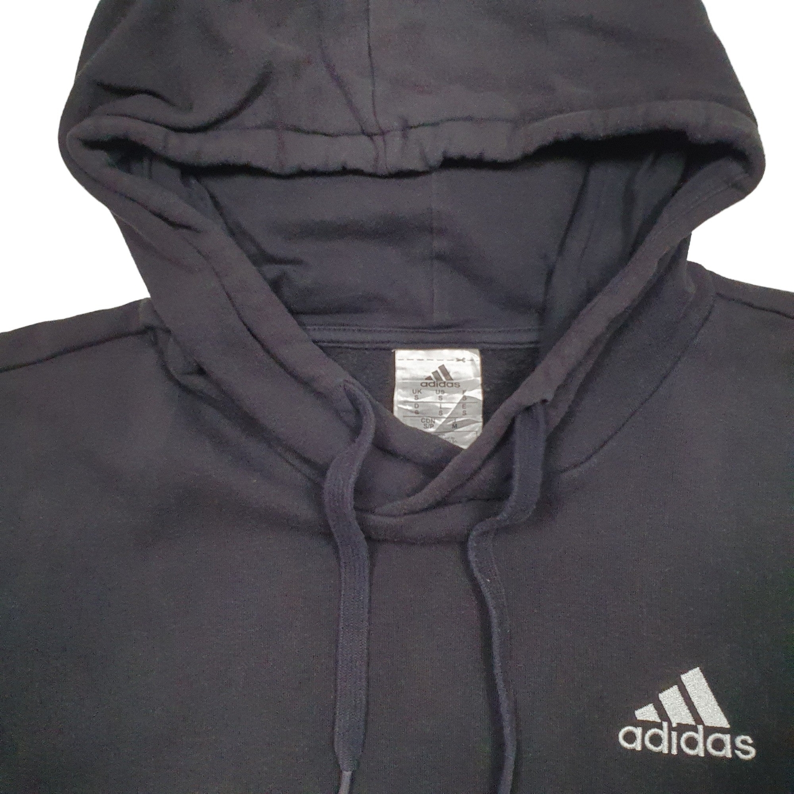 ADIDAS Crewneck Cotton Jumper Sweatshirt Mens S image 2