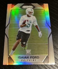 2017 Panini Prizm Isaiah Ford Rookie Silver Prizm