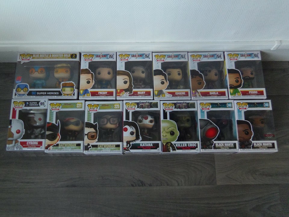 Figurine Pop Heroes Neuve ( Modèle Au Choix ) Funko , Shazam , Dc Comics , Héros
