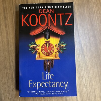 Dean Koontz Life Expectancy Paperback Book New York Times Best Seller