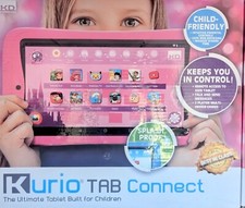 NEW IN BOX - KURIO TAB CONNECT - CHILDREN'S TABLET - PRELOADED WITH GAMES, ETC