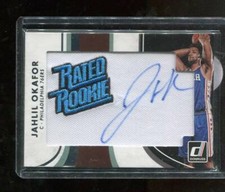 2015-16 Donruss - JAHLIL OKAFOR - Autograph Rated Rookie Patch - PELICANS