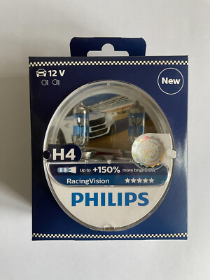 Philips H4 Racing Vision 150%