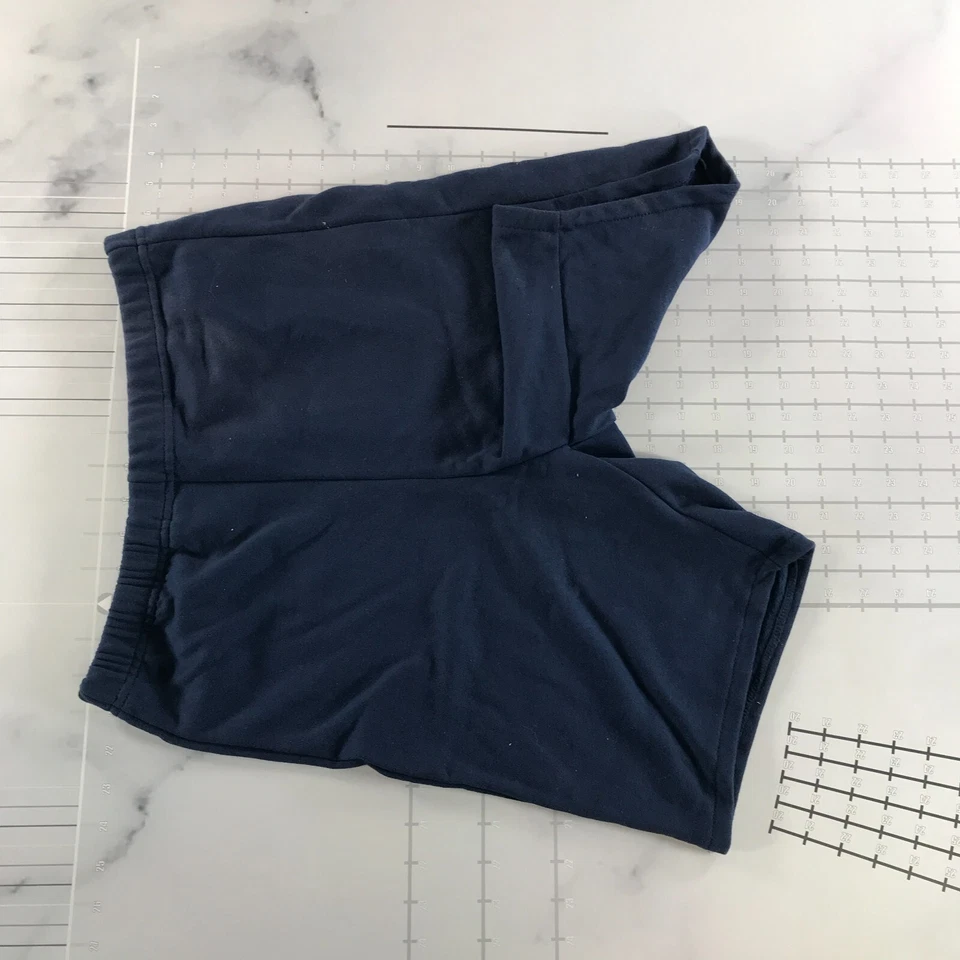 Pantalones Cortos Deportivos De Colección Don Alleson Para Hombre Grandes Azul Marino Cintura Elástica Cordón Foto 3 de 4