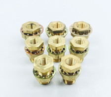 LOT OF PARKER PIPE / HOSE ADAPTER REDUCER 3 1" TO 1/2" / 5 3/4" TO 3/8"