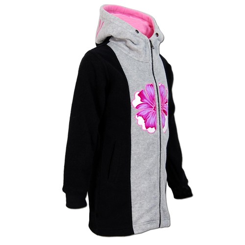 SEETERN niños capucha chaqueta de lana abrigo de lana sudadera de lana chicas en 116 - Imagen 2 de 31
