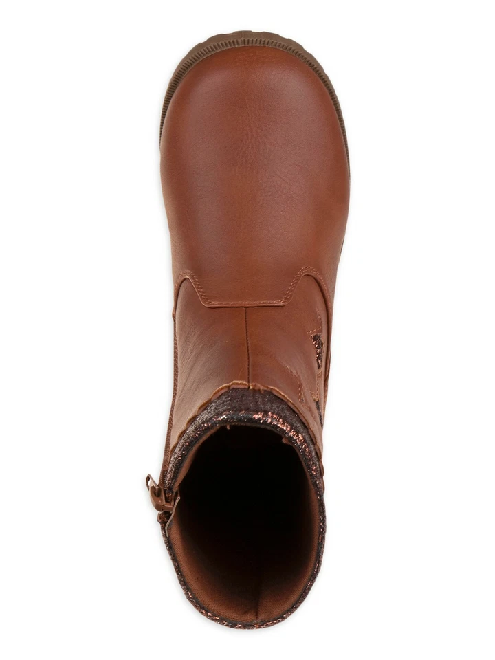 Botas de vaquero para niñas pequeñas altura de pantorrilla talla 6 8 9 o 10 estrellas brillantes Foto 4 de 4