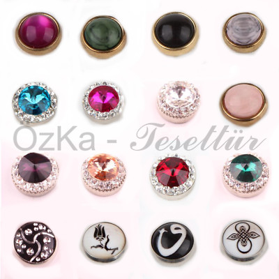 Tuchhalter Magnet Esarp Kopftuch Miktanis Hijab Bone Tesettür Khimar Tuch NEU
