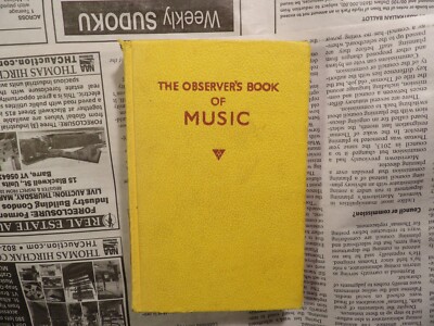 The Observer's Book of Music - Freda Dinn - Paul Sharp - Reprinted 1960