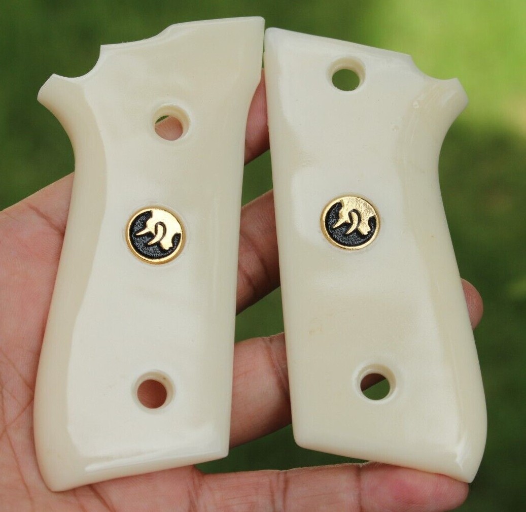 Taurus PT 92 AF, 99AF Grips Non Decocker model Imitation Ivory
