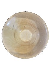 Hand-turned Golden Poplar 6" Wide 2 1/8" Tall BOWL