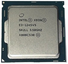 Intel Xeon E3-1245 V5 SR2LL 3.50GHz 8MB Quad Core LGA1151 CPU Processor