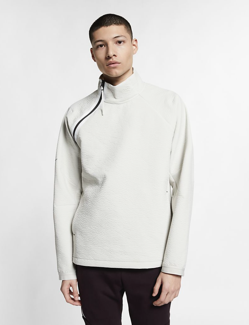 NIKE NSW TECH PACK HOODED LONG SLEEVE WOVEN TOP AR1546-072 SIZE S