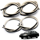 Set Front Rear Inner Door Seal Rubber Weatherstrip For Toyota Corolla 2003 07